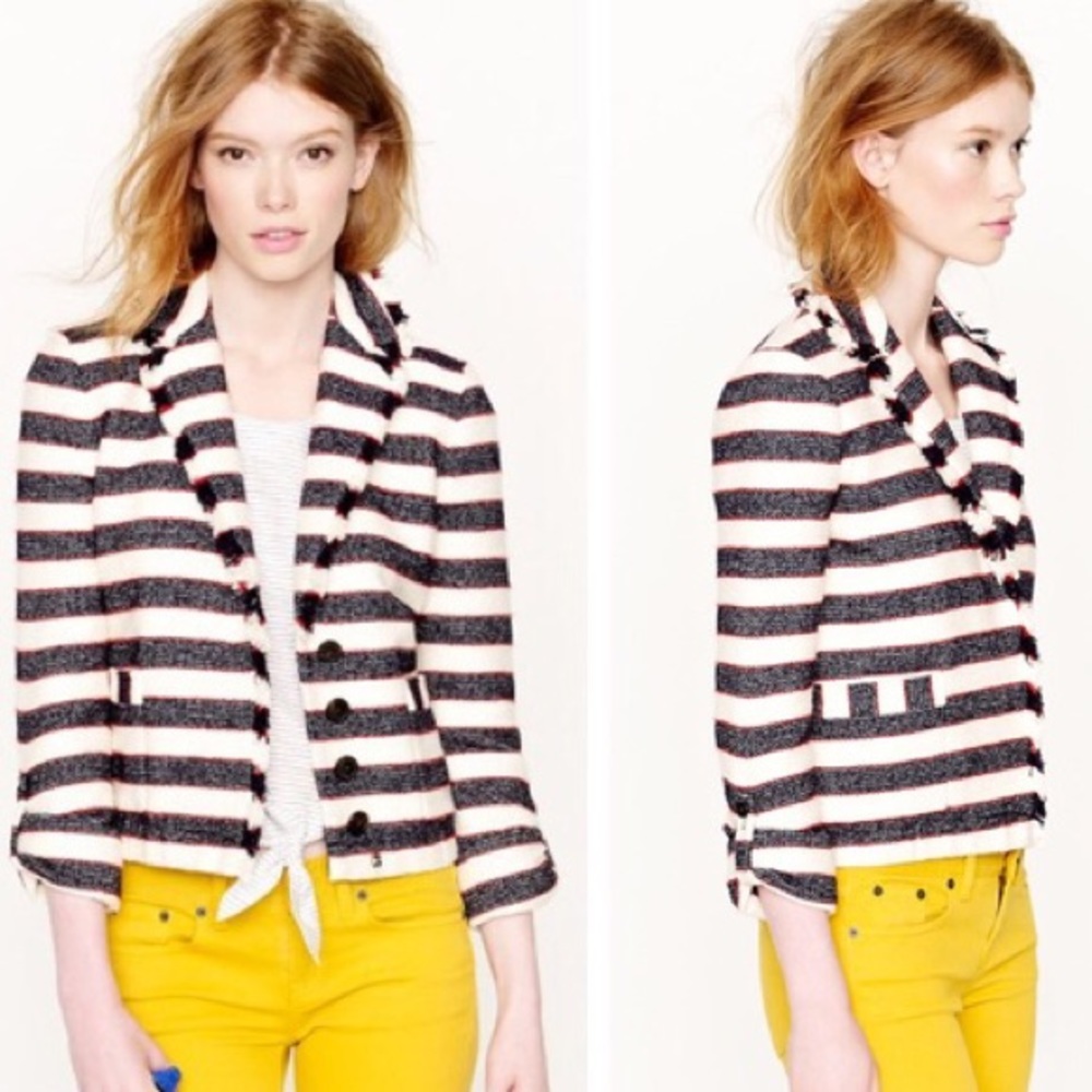 J. CREW COLLECTION ∣ Legion Stripe Jacket